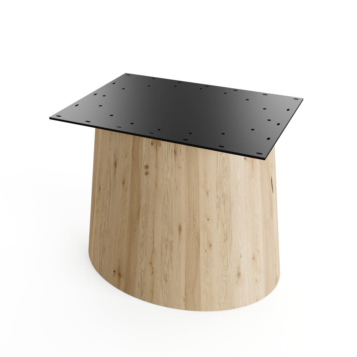 Kegelsäule aus Eiche – Table Kings