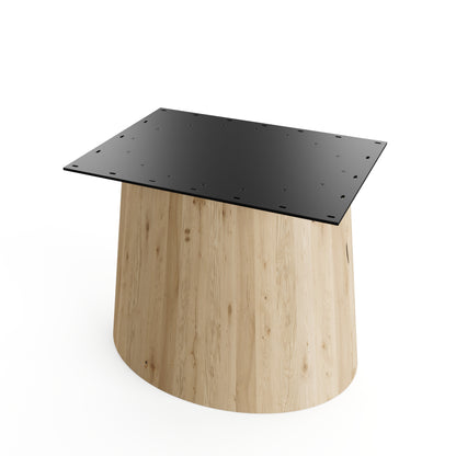 Kegelsäule aus Eiche – Table Kings